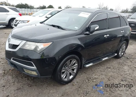 2010 Acura Mdx Advance Package из США, поврежденный, VIN 2HNYD2H53AH520946